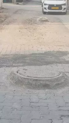 Nagpur Road Develops Defects Months After Construction, Residents Alarmed