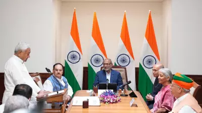 Nitish Kumar Sworn in as Rajya Sabha MP, Bihar to Elect New CM Next Week