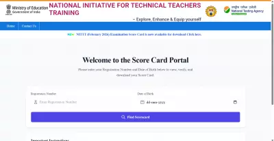 NITTT 2026 Results Announced: 7,583 Candidates Appeared for Technical Teacher Training Exam