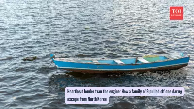 North Korean Family's 10-Year Escape Plan Ends in 2-Hour Sea Crossing