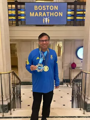 Odia Engineer Completes World's Six Major Marathons, Runs with Down Syndrome Son