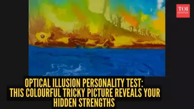 Optical Illusion Personality Test: What Your First Color Choice Reveals