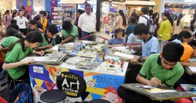 Painting Competition in Dehradun Draws 1,000 Students from 50 Schools