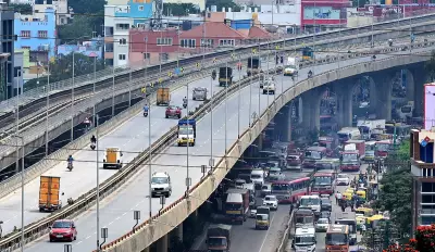 Peenya Flyover in Bengaluru Shut for Final Load Testing, Traffic Diversions Announced