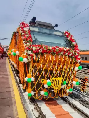 PM Modi Flags Off Two New Amrit Bharat Express Trains Connecting UP and Maharashtra
