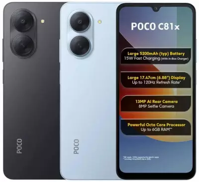 POCO C81 vs C81X: Subtle Differences in Budget Smartphones