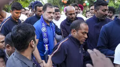 Rahul Gandhi Accuses RSS-BJP of Aiming to 'Finish Off Constitution'