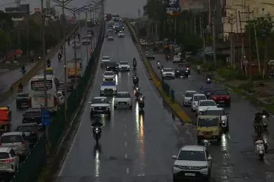 Rain Brings Relief to Chandigarh as Temp Drops 7 Degrees