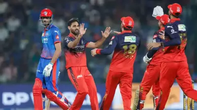 RCB Pacers Bhuvi, Hazlewood Skittle Delhi Capitals for 71 After Powerplay Collapse