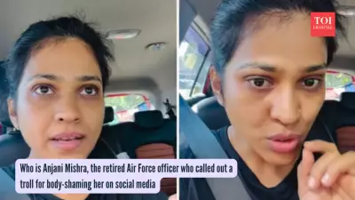 Retired Air Force Officer Anjani Mishra's Viral Response to Body-Shaming Troll