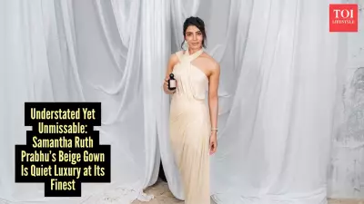 Samantha Ruth Prabhu Redefines Beige as the New Power Dressing Statement