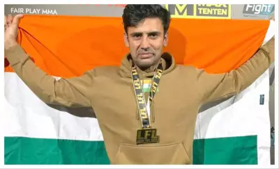 Sangram Singh Makes History as First Indian to Win MMA Bout in Argentina