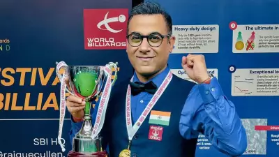 Sourav Kothari Defeats Pankaj Advani to Retain World Billiards Title in Ireland