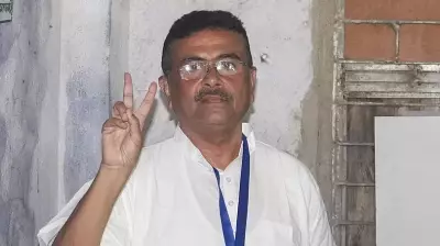 Suvendu Adhikari Alleges TMC Threat to BJP Worker in Kolkata, Seeks EC Action