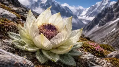 The Snow Lotus: A Rare Himalayan Flower That Blooms Once in a Lifetime