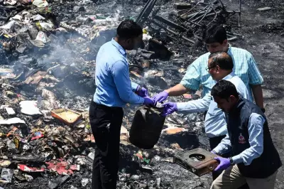 Tragic Fire in Delhi's Budh Vihar Claims Lives of Young Family of Three