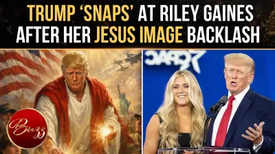 Trump Dismisses Riley Gaines Following AI Jesus Image Backlash, Exposing MAGA Rift