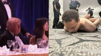 Trump Releases First Photo of White House Shooter Handcuffed and Face Down