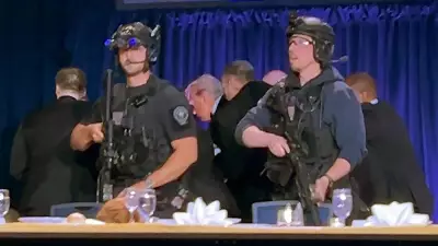 Trump Rushed Out After Shots Fired at White House Security Breach