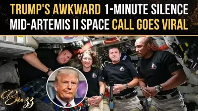 Trump's Artemis II Call Hits Awkward Minute-Long Silence, Viral Moment Sparks Reactions