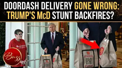 Trump's DoorDash Delivery Stunt Goes Viral, Promotes 'No Tax on Tips' Policy