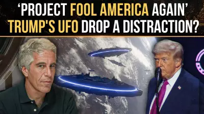 Trump's UFO Document Pledge Sparks Epstein Distraction Debate