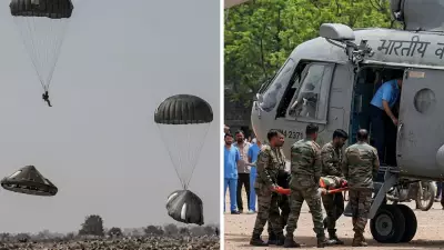 Two Indian Army Soldiers Injured in Parachute Training Accident in Karnataka