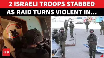 Two Israeli Soldiers Stabbed in West Bank Raid; Palestinian Attacker Killed