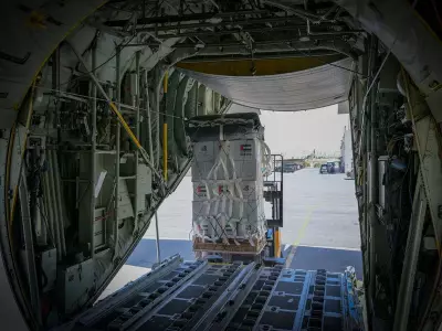 UAE Sends 100 Tonnes of Food Supplies to Gaza via Humaid Air Bridge