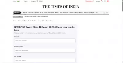 UP Board Result 2026 Released: Check Class 10 and 12 Scores Online