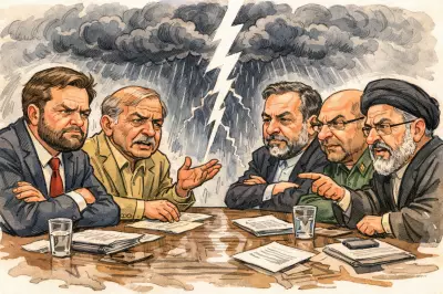 US-Iran Nuclear Talks Collapse After 21-Hour Marathon Session in Islamabad