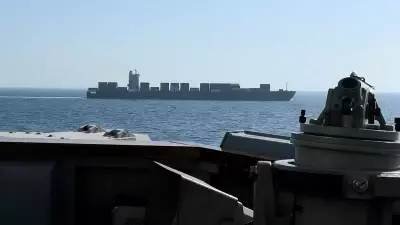 US Marines Board Merchant Ship in Arabian Sea Suspected Heading to Iran