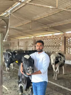 Veterinarian Quits Job to Build Thriving Dairy Farm with Self-Bred Cattle