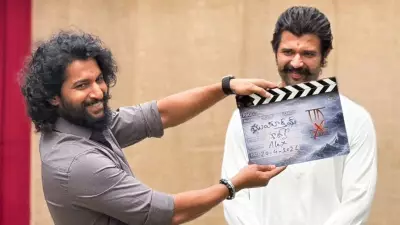Vijay Deverakonda's 'VDXSHOURYUV' Begins Filming with Grand Pooja Ceremony, Nani Attends