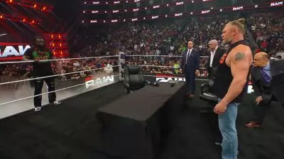 WWE RAW Houston Episode Ends in Chaos with Lesnar-Femi Brawl