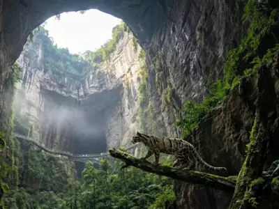 Xiaozhai Tiankeng: China's Giant Sinkhole and Its Unique Ecosystem