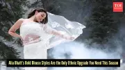 5 Alia Bhatt-Inspired Blouse Designs to Elevate Your Summer Ethnic Wardrobe