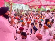 Akali Dal Workers Protest Against AAP Government in Tarn Taran