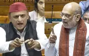 Amit Shah and Akhilesh Yadav Clash Over Delimitation Bill Introduction in Parliament