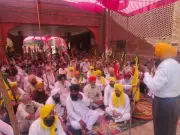 Amritsar Farmers Stage Morcha Protest, Demand Relief for Crop Damage