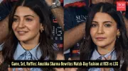 Anushka Sharma's Fashion Statement Steals Spotlight at Cricket Match