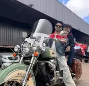 Aparshakti Khurana and Paresh Rawal Enjoy Fun Bike Ride Together