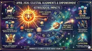 April 2026 Planetary Shifts to Transform Five Zodiac Signs with Major Life Changes