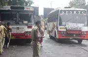 APSRTC Bus Catches Fire After Hitting Power Lines in Kadapa, All 22 Passengers Safe
