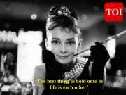 Audrey Hepburn's Timeless Wisdom: Why 'Hold Onto Each Other' Matters More Than Ever
