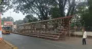 Belagavi Prepares for Grand Shivaji Jayanti Procession with Spectator Gallery