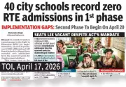 Bhopal RTE Admissions Deadline Extended to April 25 After Parental Appeals