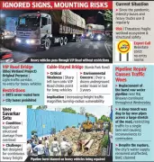 Bhopal's Bridges Under Siege: Heavy Trucks Exceed Design Limits, Safety Concerns Mount