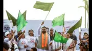 Bihar CM Samrat Choudhary Flags Off Women's Run in Patna for Nari Shakti Campaign