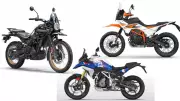 BMW F 450 GS vs Himalayan 450 vs KTM 390 Adventure: Specs, Price Comparison